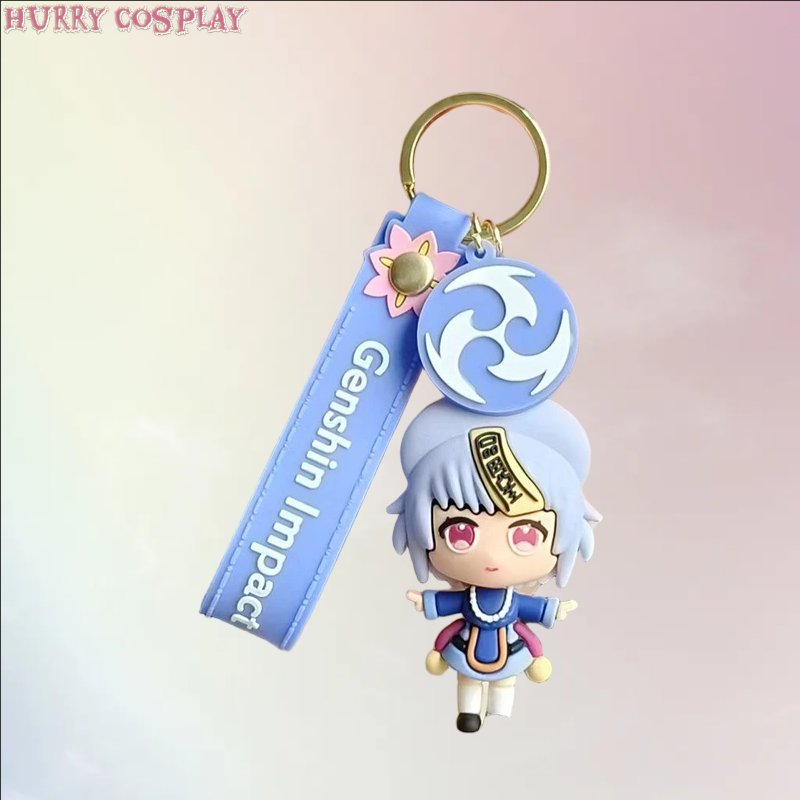 Genshin Impact,Keychain,Genshin Impact Cute Doll Keychain Pendant